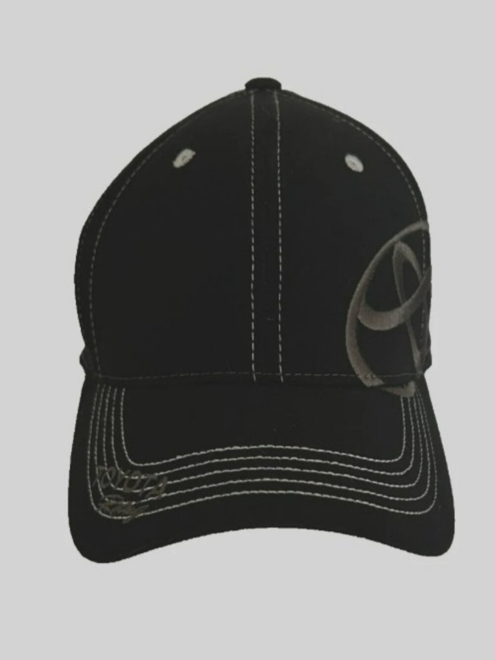 Toyota Racing Medium Size 7 Baseball Cap Black Unisex Embroidered